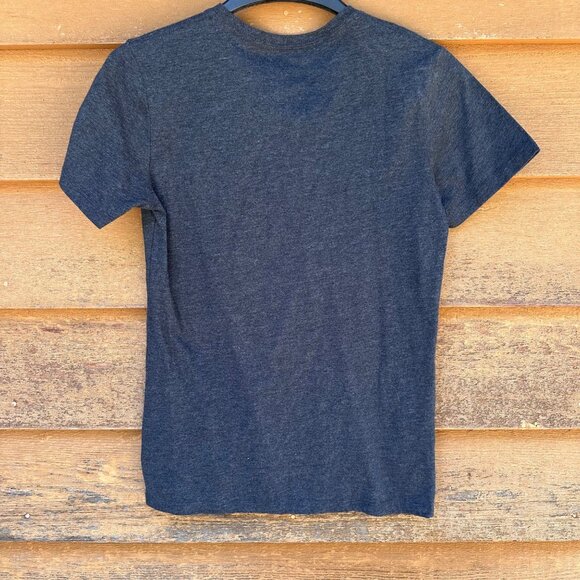 Goodfellow & Co. Mens Beach Graphic T-Shirt Size S Dark Heather Gray Cotton Blen - Picture 3 of 11